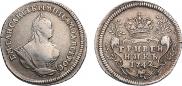 Grivennik 1742 year