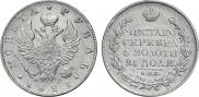 1 rouble 1821 year