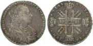 1 рубль 1728 года