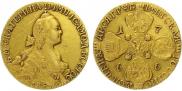 10 roubles 1766 year
