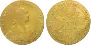 10 roubles 1775 year