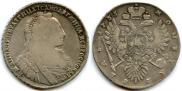 1 рубль 1735 года