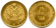 10 markkaa 1882 year
