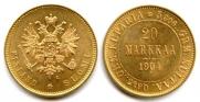 20 markkaa 1904 year