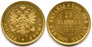 20 markkaa 1911 year