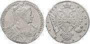 1 рубль 1734 года