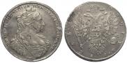 1 rouble 1734 year