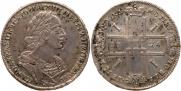 1 rouble 1724 year