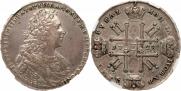 1 рубль 1728 года