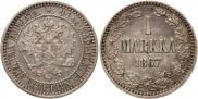 1 markka 1867 year