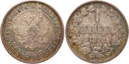 1 markka 1872 year
