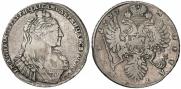 1 rouble 1737 year