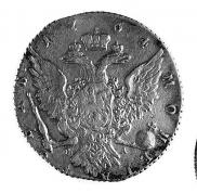 1 rouble 1764 year
