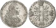1 рубль 1728 года