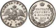 1 рубль 1828 года