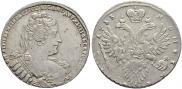 1 rouble 1733 year