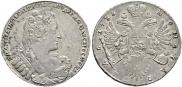 1 rouble 1733 year