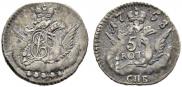 5 kopecks 1758 year