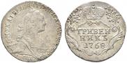 Grivennik 1768 year