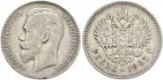 1 rouble 1905 year