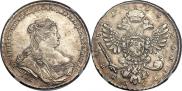 1 rouble 1738 year