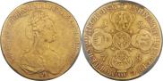 10 roubles 1778 year