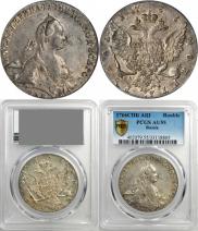 1 rouble 1766 year