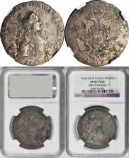 1 rouble 1764 year