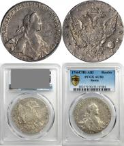 1 rouble 1766 year