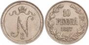 10 pennia 1897 year