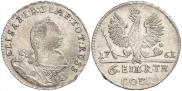 1/6 талера 1761 года