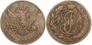 5 kopecks 1766 year