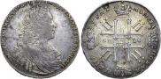 1 рубль 1728 года