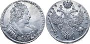 1 rouble 1733 year