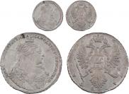 1 rouble 1734 year