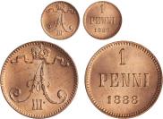 1 penni 1888 year