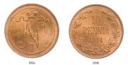 10 pennia 1914 year