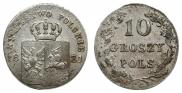 10 groszy 1831 year