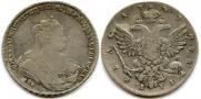 1 rouble 1738 year