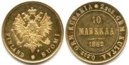 10 марок 1882 года