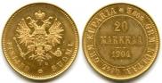 20 markkaa 1904 year