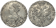1 rouble 1726 year