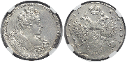 1 rouble 1732 year