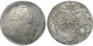 1 rouble 1734 year