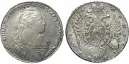 1 rouble 1734 year