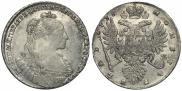 1 рубль 1735 года