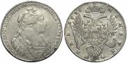 1 рубль 1736 года