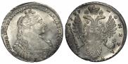 1 rouble 1737 year