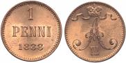 1 penni 1888 year