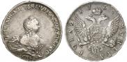 1 rouble 1754 year